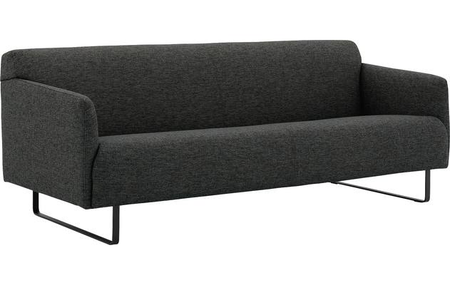 Goossens excellent zitbank montreal bruin stof - 8200038-02