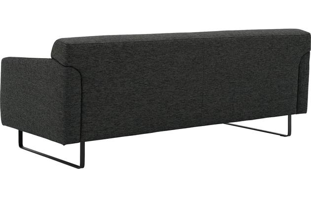 Goossens excellent zitbank montreal bruin stof - 8200038-03