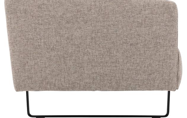 Goossens excellent zitbank montreal bruin stof - 8200038-05