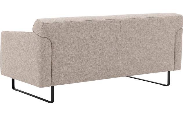 Goossens excellent zitbank montreal bruin stof - 8200039-03