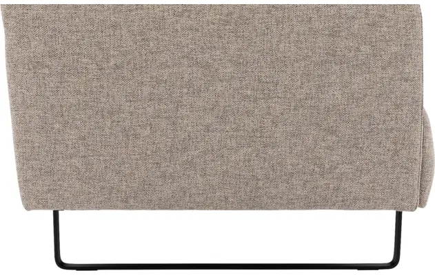 Goossens excellent zitbank montreal bruin stof - 8200039-06