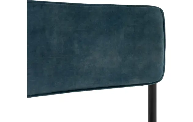 Goossens eetkamerstoel chaplin blauw stof - 8200077-06