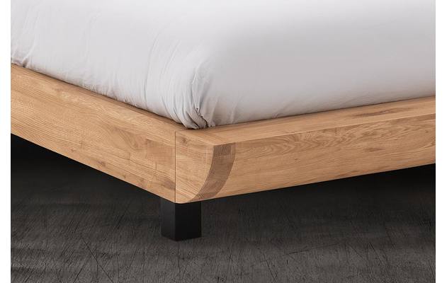 Goossens excellent bedframe denzo blank eiken - 8200340-01b