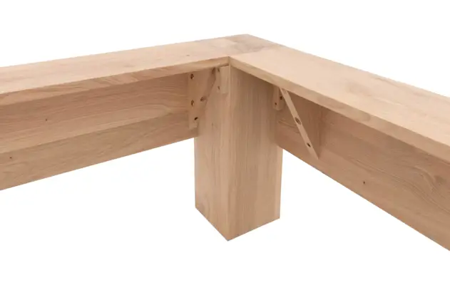 Goossens excellent bedframe duo onbewerkt eiken - 8200344-10