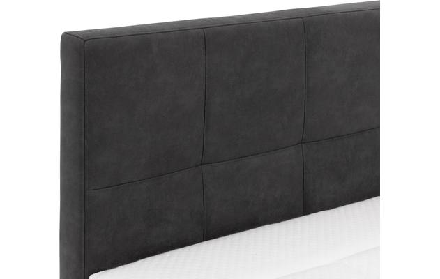 Goossens boxspring compleet forma contra compleet grijs micro leer - 8200350-8