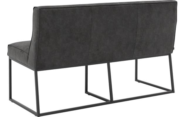 Goossens excellent eetkamerbank tom grijs micro leer - 8200373-03