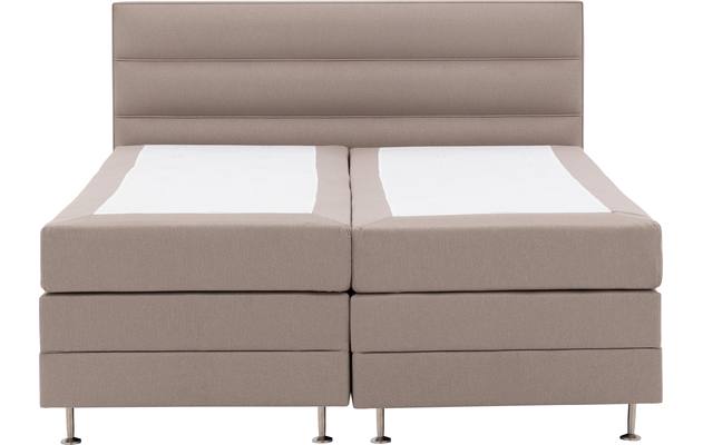Goossens excellent boxspring compleet briljant elite compleet bruin stof - 8200428-14