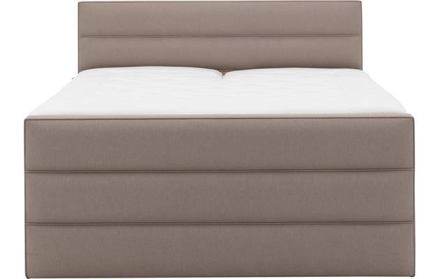 Goossens excellent boxspring compleet briljant elite compleet bruin stof - 8200428-9