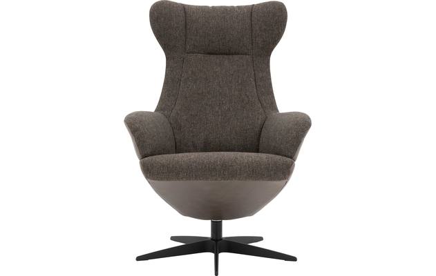 Goossens excellent relaxstoel avec grijs leer - 8200440-01