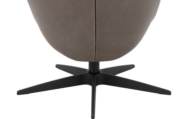 Goossens excellent relaxstoel avec grijs leer - 8200440-10
