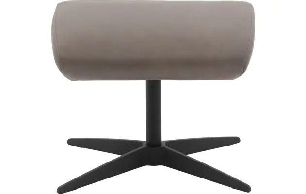 Goossens hocker avec grijs leer - 8200441-02