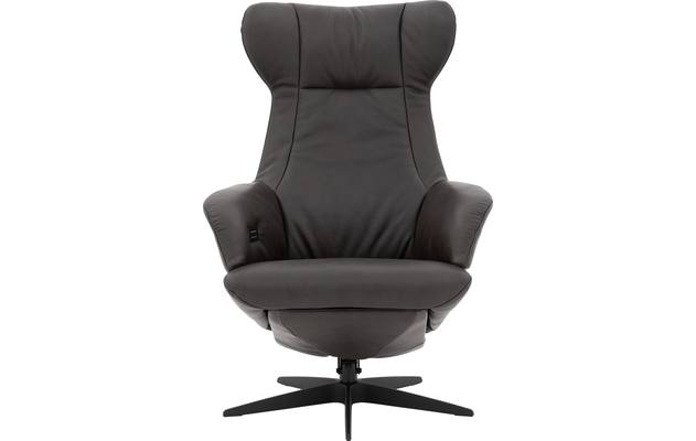 Goossens excellent relaxstoel avec grijs leer - 8200442-01