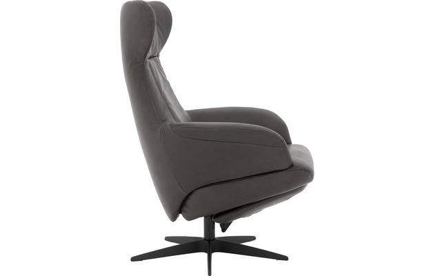 Goossens excellent relaxstoel avec grijs leer - 8200442-05