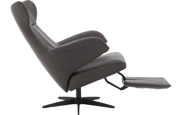 Goossens excellent relaxstoel avec grijs leer - 8200442-08
