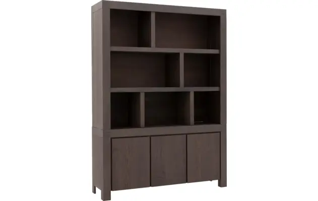 Goossens buffetkast clear donker bruin eiken - 8200699-2