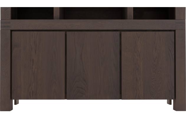 Goossens buffetkast clear donker bruin eiken - 8200699-7