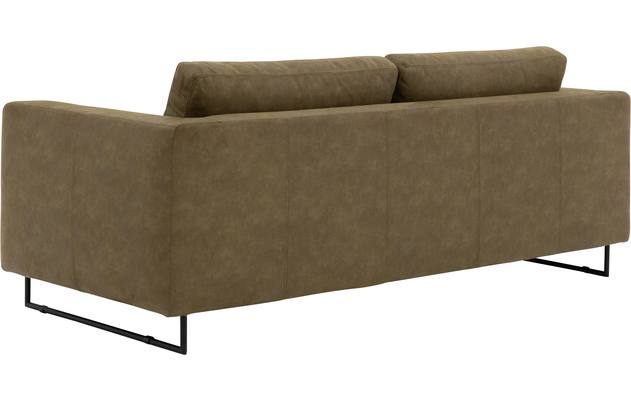 Goossens excellent zitbank jovani groen micro leer - 8201321-3