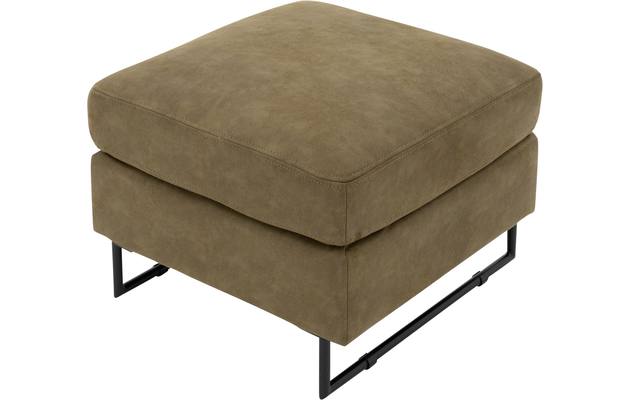 Goossens hocker jovani groen micro leer - 8201323-3