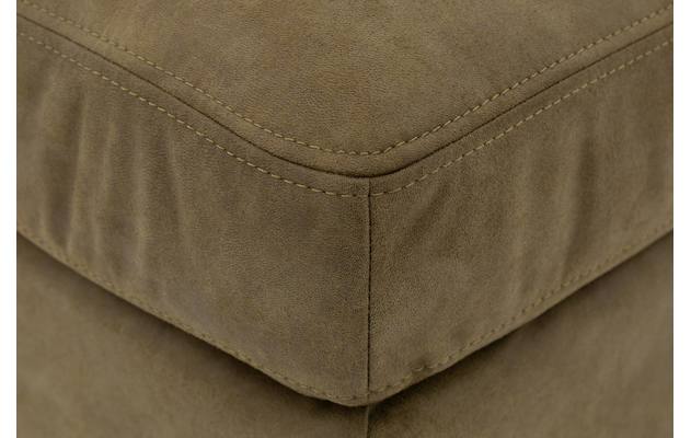 Goossens hocker jovani groen micro leer - 8201323-5