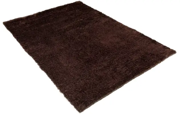 Goossens basic vloerkleed liseen bruin polyester - 8201370-04