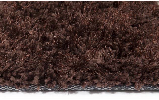 Goossens basic vloerkleed liseen bruin polyester - 8201370-06