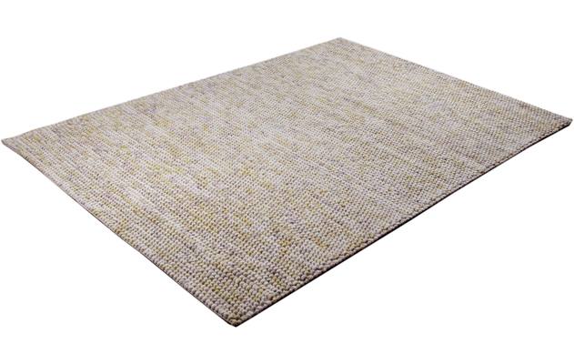 Goossens eco vloerkleed mene bruin wol - 8201509-01