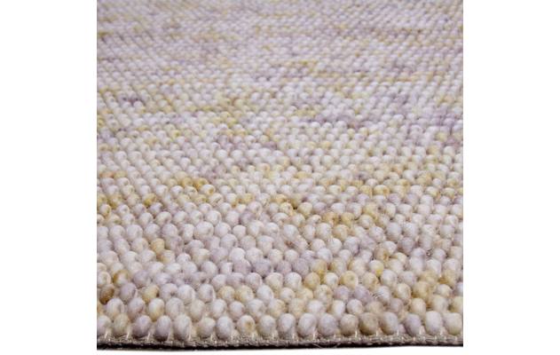 Goossens eco vloerkleed mene bruin wol - 8201509-02