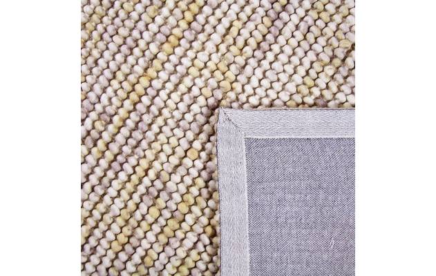 Goossens eco vloerkleed mene bruin wol - 8201509-03