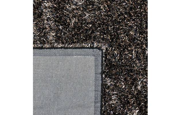 Goossens vloerkleed spira zwart polyester - 8201528-02