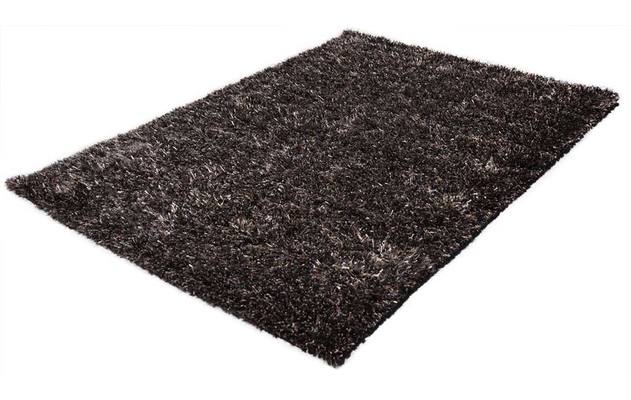 Goossens vloerkleed spira zwart polyester - 8201528-04