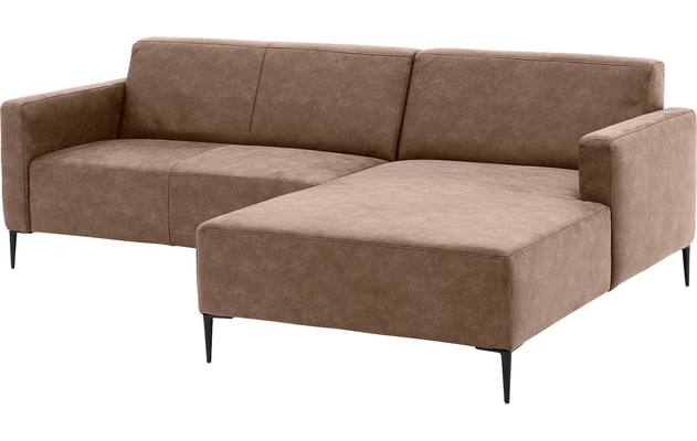Goossens loungebank key west grijs micro leer - 8201624-394-04
