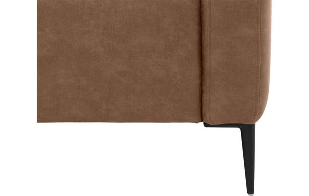 Goossens loungebank key west bruin micro leer - 8201624-395-gespiegeld-06