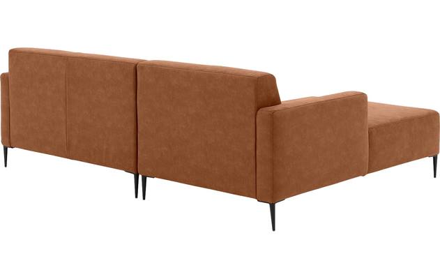 Goossens loungebank key west bruin micro leer - 8201624-399-gespiegeld-03