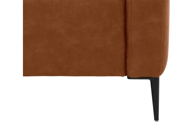Goossens loungebank key west bruin micro leer - 8201624-399-gespiegeld-06