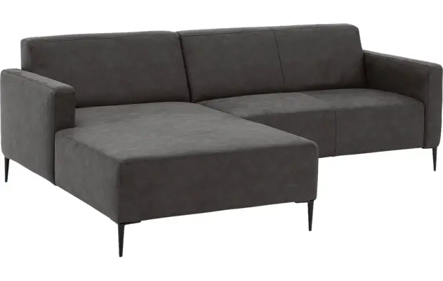 Goossens loungebank key west grijs micro leer - 8201624-400-gespiegeld-04