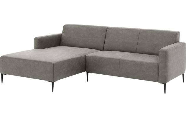Goossens loungebank key west grijs micro leer - 8201624-402-gespiegeld-02