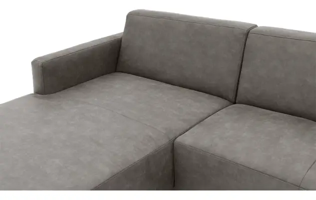 Goossens loungebank key west grijs micro leer - 8201624-402-gespiegeld-05