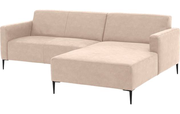 Goossens loungebank key west beige micro leer - 8201624-403-04