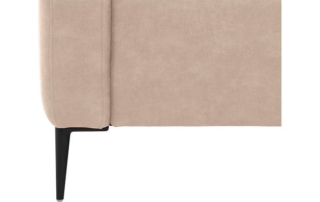 Goossens loungebank key west beige micro leer - 8201624-403-06
