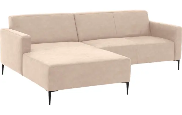 Goossens loungebank key west beige micro leer - 8201624-403-gespiegeld-04