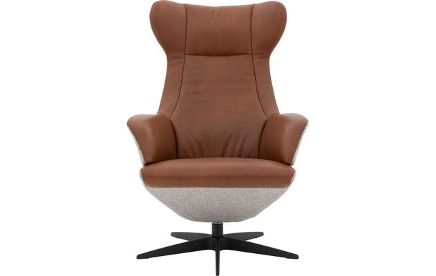 Goossens excellent relaxstoel avec grijs stof - 8201662-1