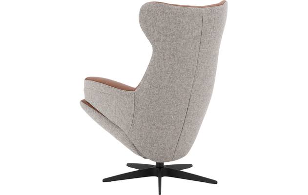 Goossens excellent relaxstoel avec grijs stof - 8201662-3