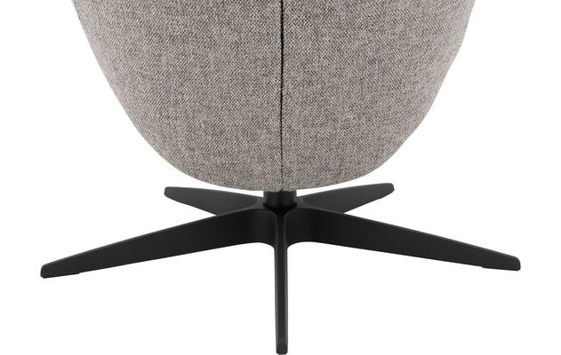 Goossens excellent relaxstoel avec grijs stof - 8201662-7