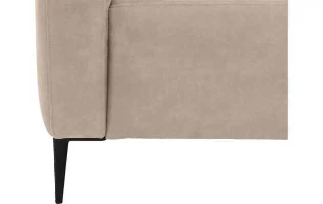 Goossens hoekbank key west beige micro leer - 8201997-403-06