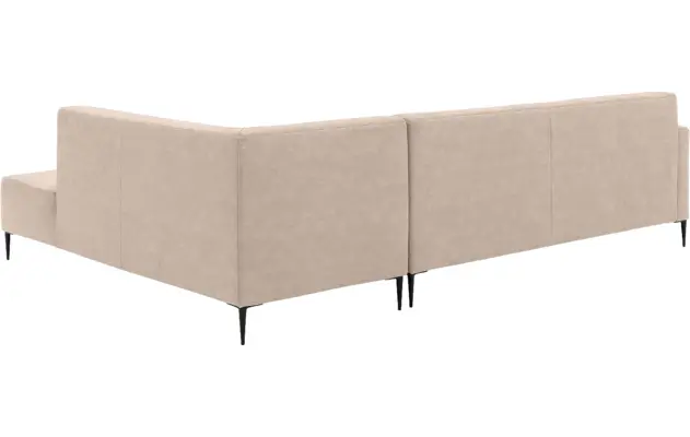 Goossens hoekbank key west beige micro leer - 8201998-403-04