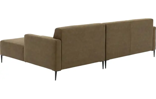 Goossens loungebank key west groen micro leer - 8201999-03