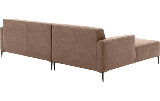 Goossens loungebank key west bruin micro leer - 8201999-394-gespiegeld-03