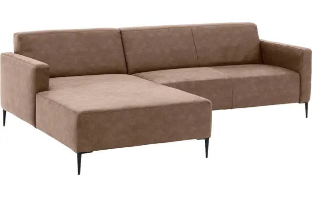 Goossens loungebank key west bruin micro leer - 8201999-394-gespiegeld-04