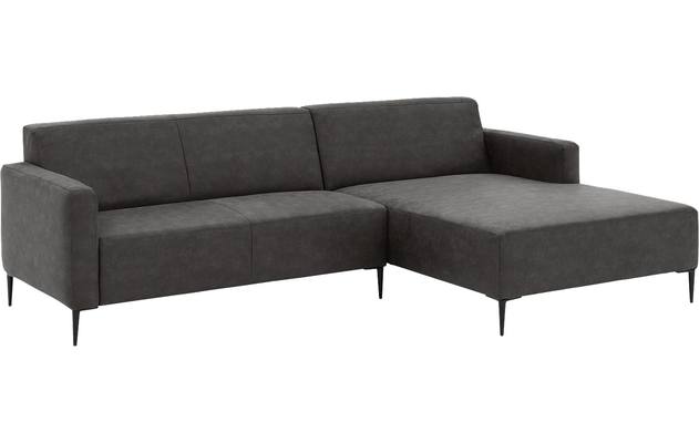 Goossens loungebank key west grijs micro leer - 8201999-400-02