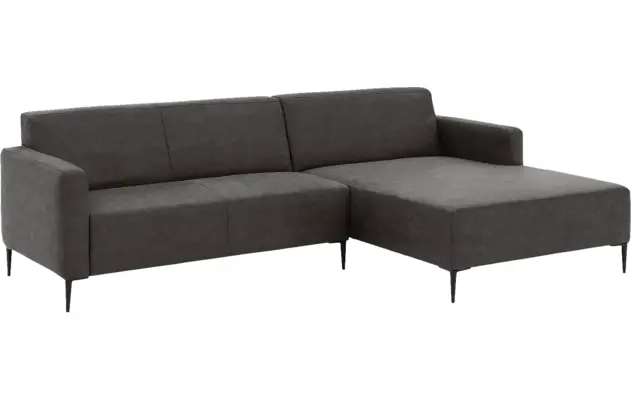 Goossens loungebank key west grijs micro leer - 8201999-400-02